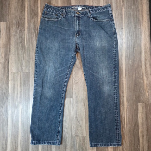 Eddie Bauer Other - Eddie Bauer Mens Straight Leg Jeans Blue Denim‎ 40x32 (Actual 39x28) Medium Wash